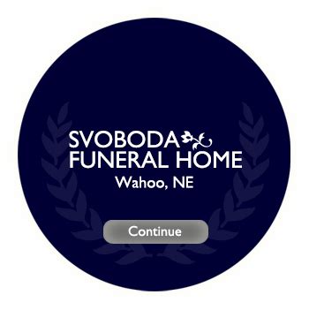 svoboda funeral home|Svoboda Funeral Home Obituaries & Services In Wahoo, Ne.